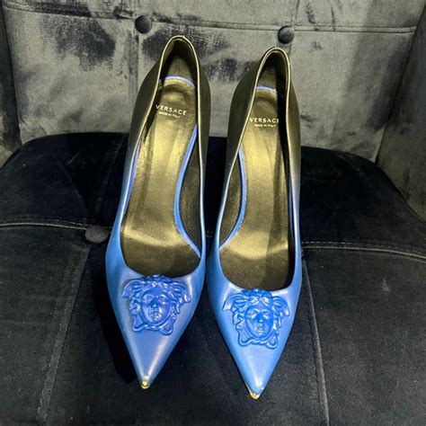 versace medusa head heels